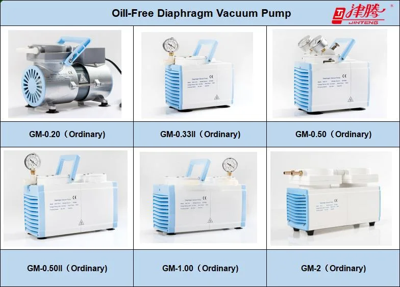 Factory Supply Medical and Filtration Mini Diaphragm Vacuum Pump with Posstive and Negative Pressure GM-0.50 (GM-0.5A)