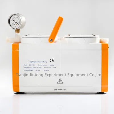 実験室ロータリーエバポレーター用の耐腐食性ダイヤフラムオイルレス真空ポンプ
